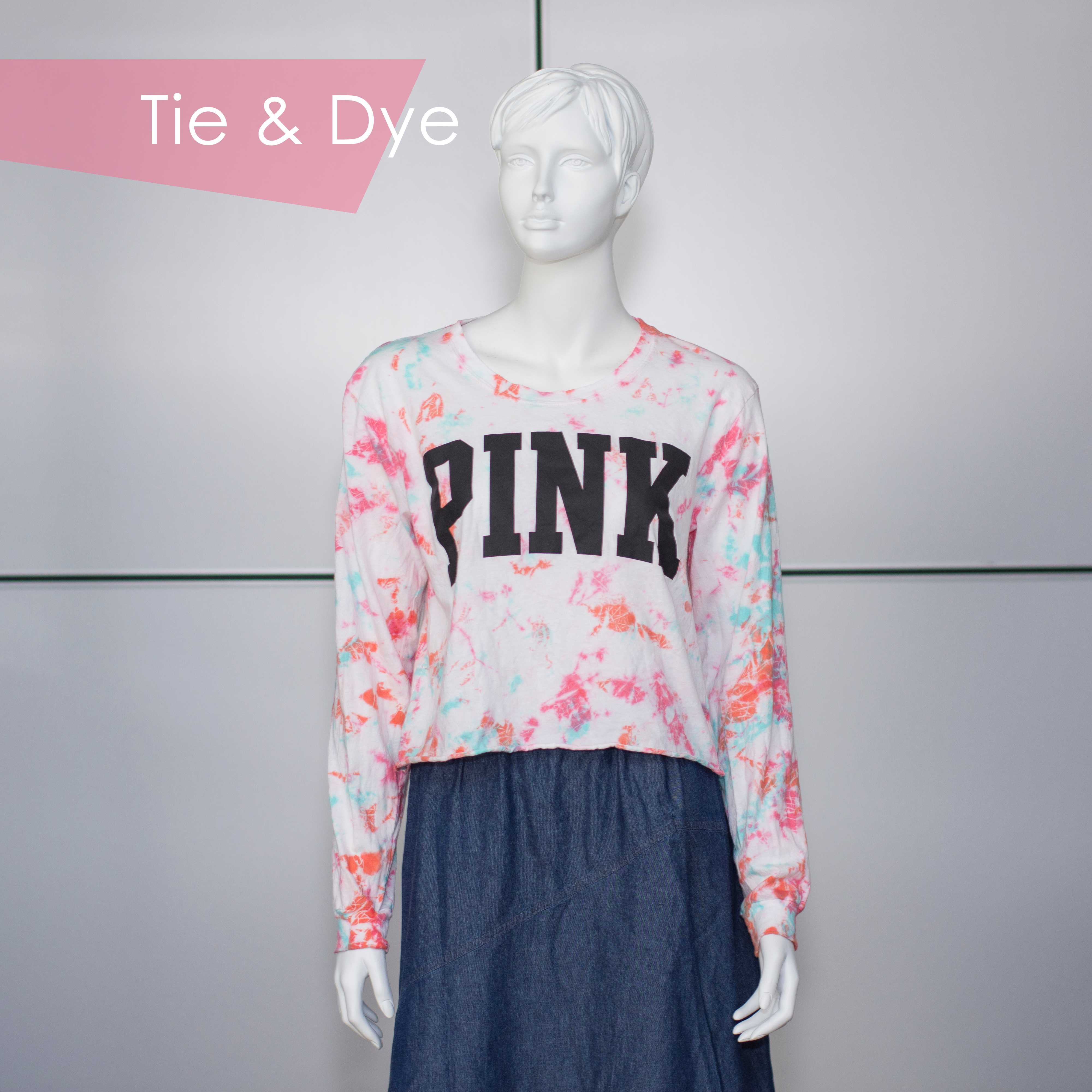 Tie & dye garment sample