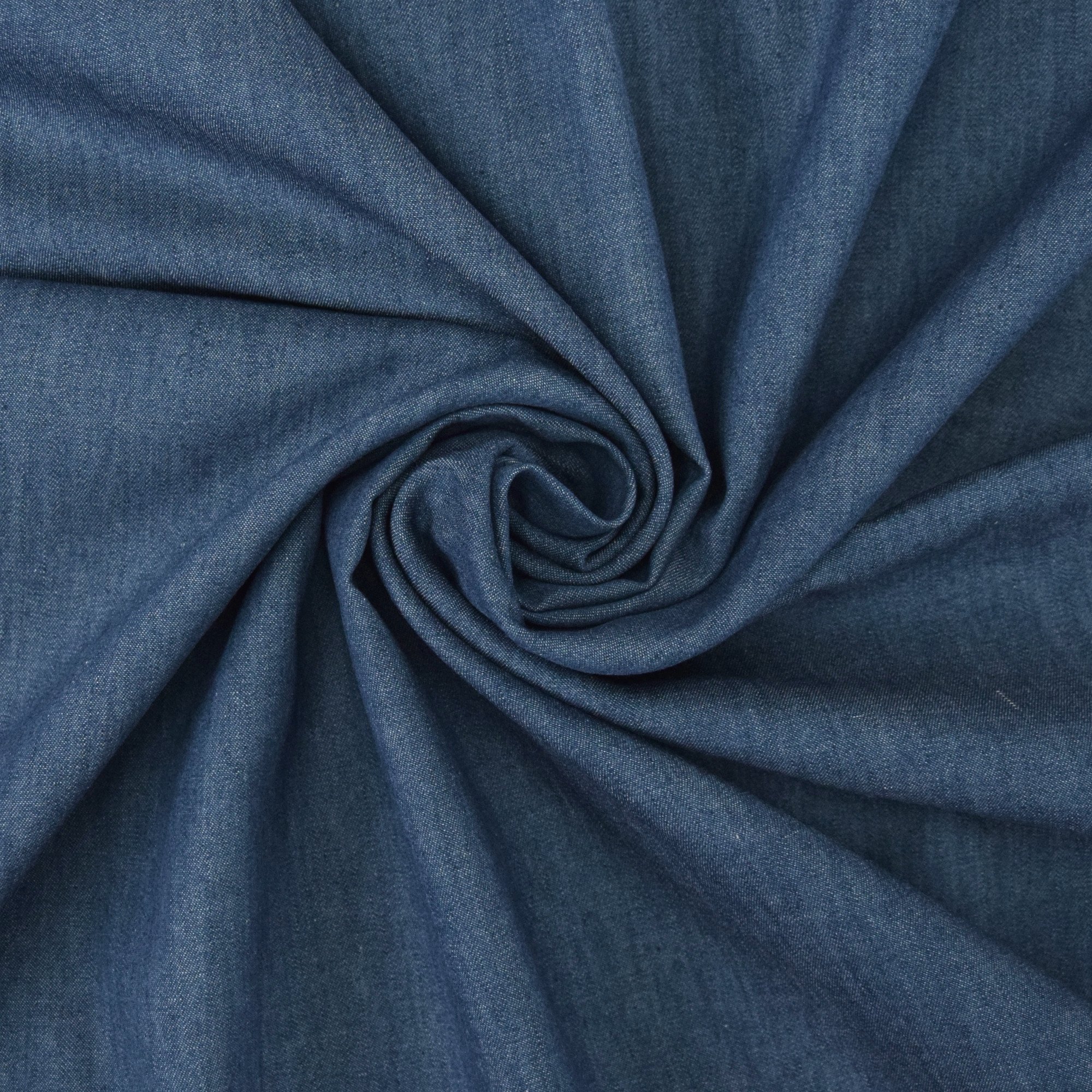 Denim fabric close-up