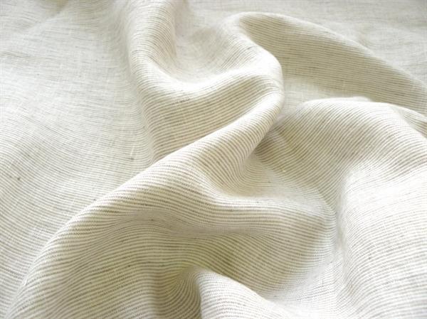 Linen fabric close-up